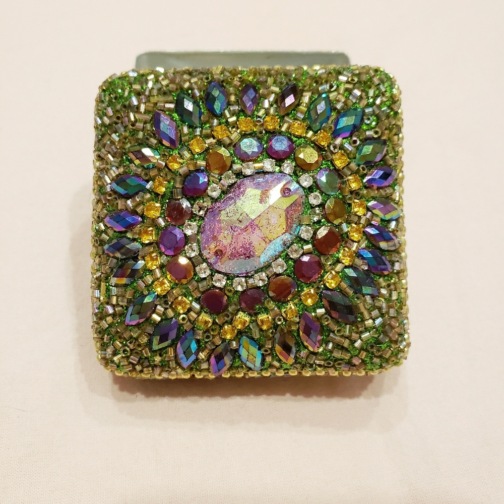 Vintage Handcrafted Jewelry Box